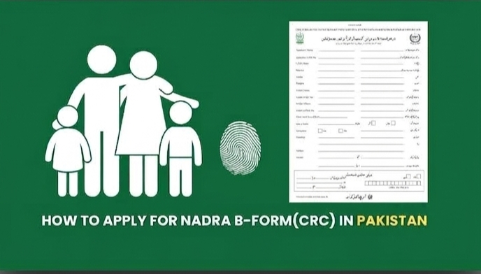 Child Registration Certificate CRC B-Form Guide in Pakistan
